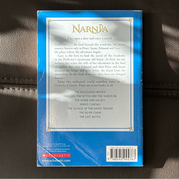 The Chronicles of Narnia The Lion, The Witch and the Wardrobe CS Lewis Book - Picture 3 of 3